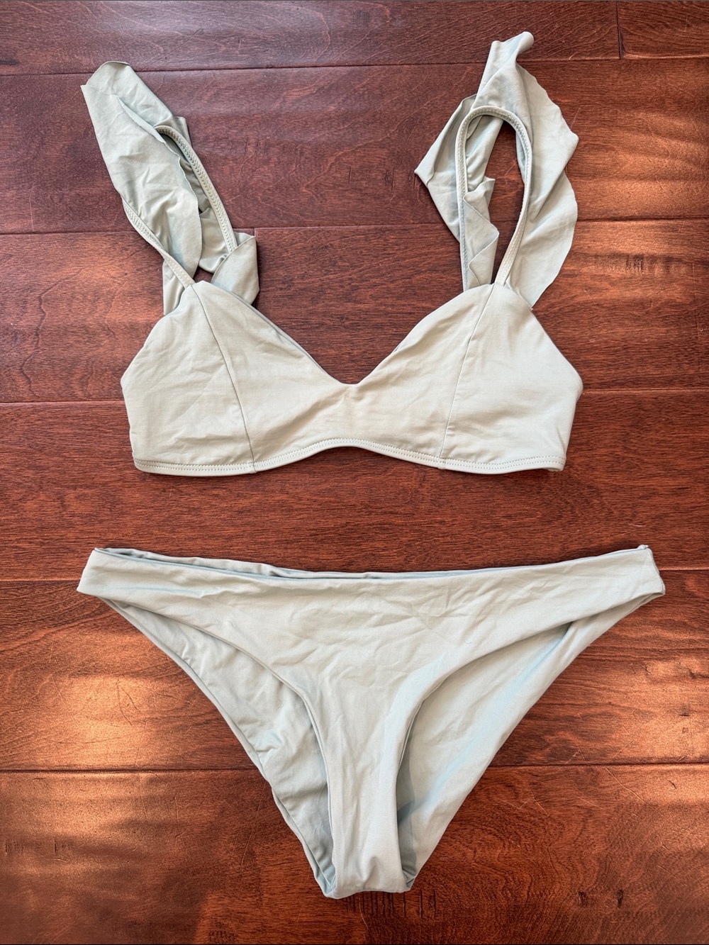 l*space Light Sage Bralette Bikini Set